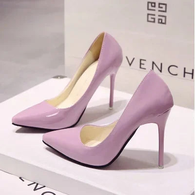 Elegant Solid Color High Heels