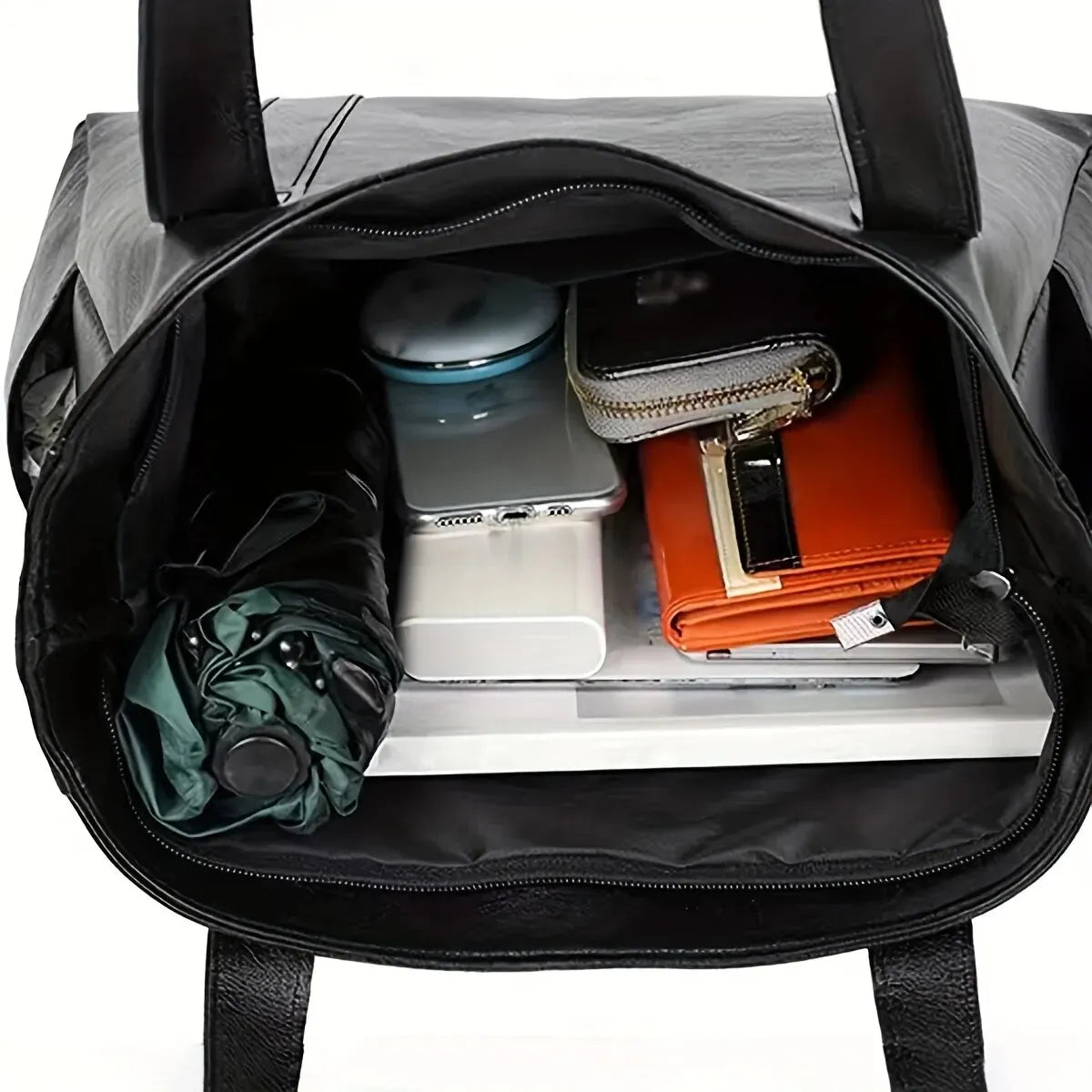 Chemical-Free Vintage Tote Handbag