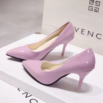 Elegant Solid Color High Heels