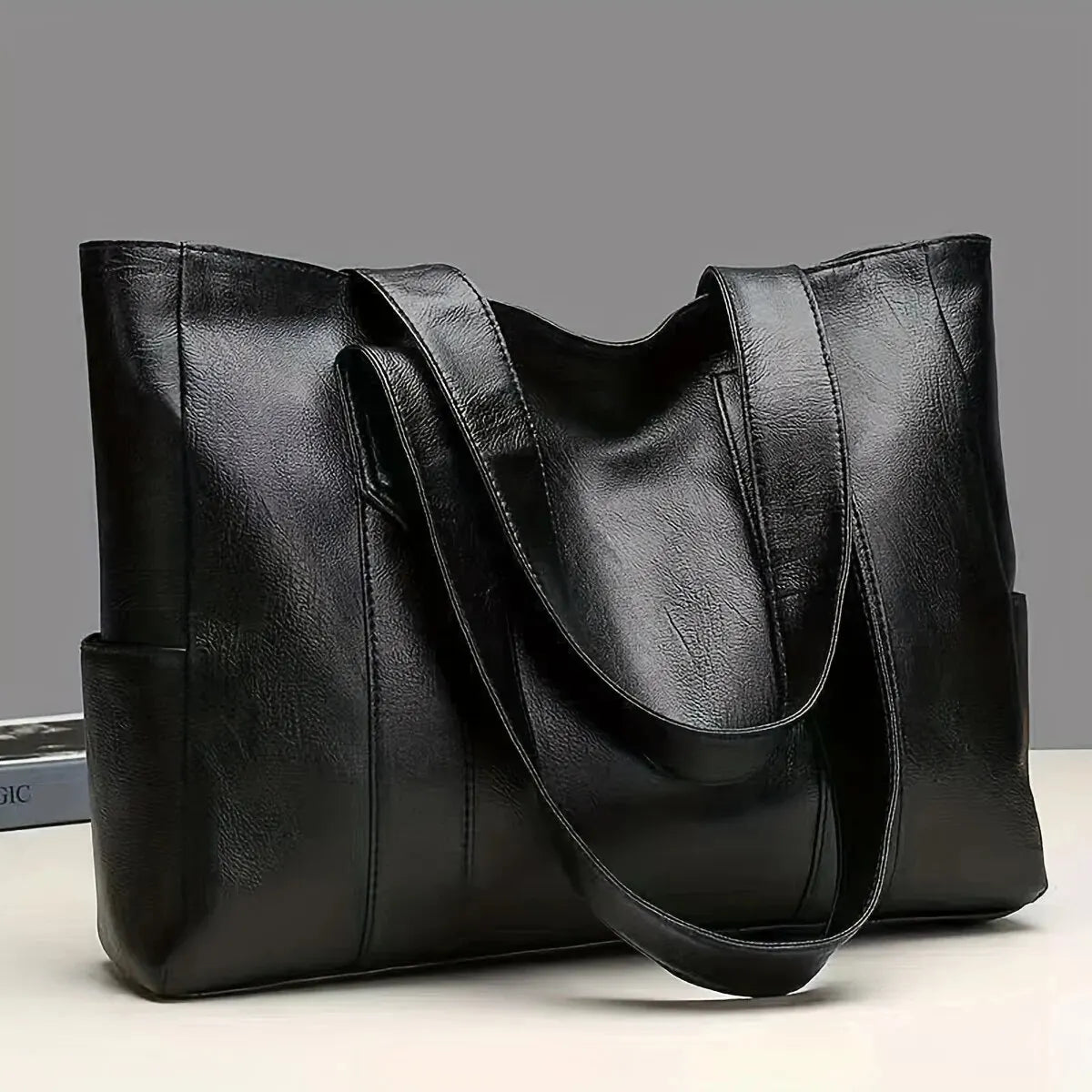 Chemical-Free Vintage Tote Handbag