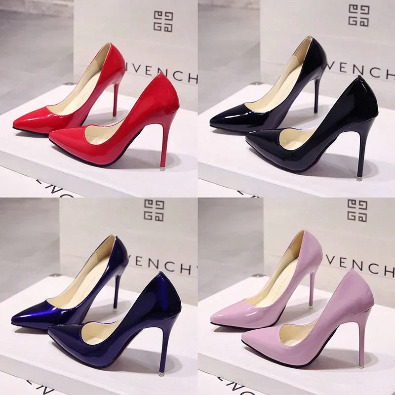 Elegant Solid Color High Heels