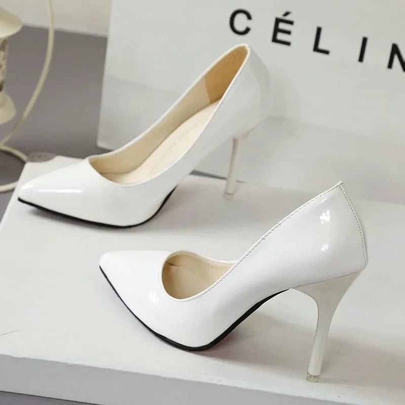 Elegant Solid Color High Heels